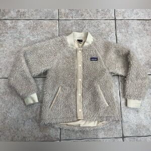 Patagonia Retro X Fleece Bomber Jacket Kids XS Sherpa Wind Resistant Outdoor